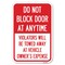 Signmission Safety Sign, 12 in Height, Aluminum, 18 in Length, 24185 A-1218-24185 - alternate 1